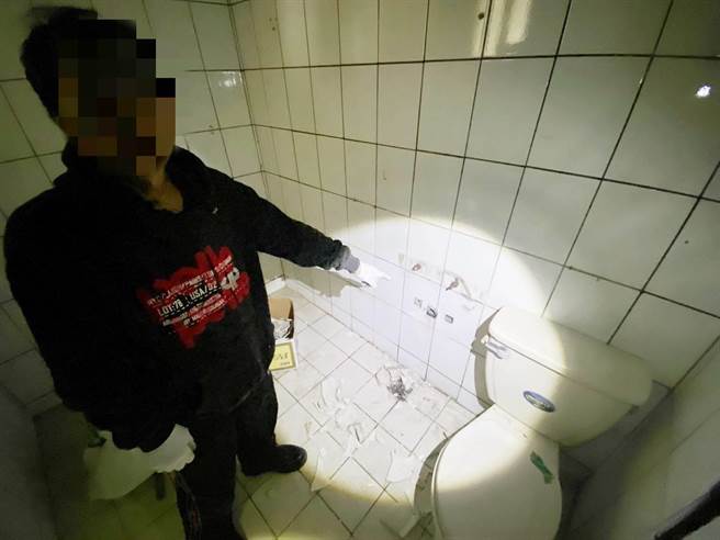 大園警方5、6日連2天於航空城徵收區查獲竊盜現行犯。（大園警分局提供／陳夢茹桃園傳真）