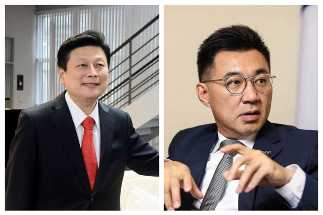 立委傅崐萁（左）和江啟臣（右）。（中時資料照，合成照）