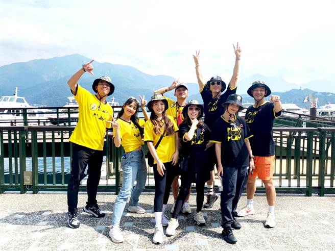 《綜藝玩很大》日前到日月潭遊覽欣賞台灣美景。（三立提供）