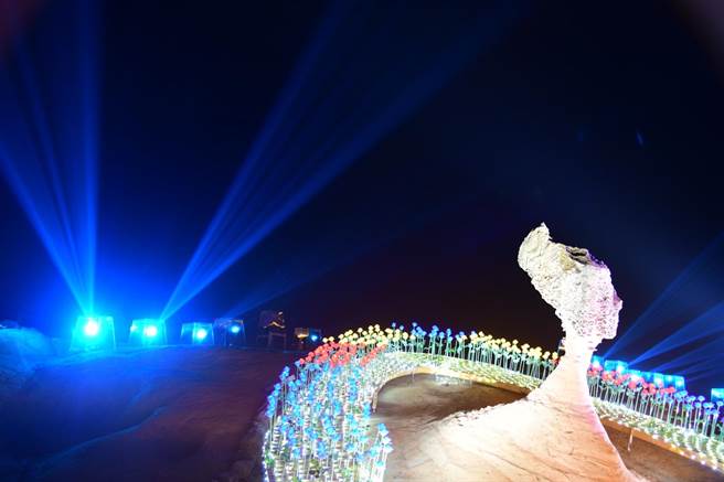 交通部观光局北海岸及观音山国家风景区管理处将于今年4月15日至5月1日于野柳地质公园举办「2022野柳石光 夜访女王」活动。（叶书宏摄）