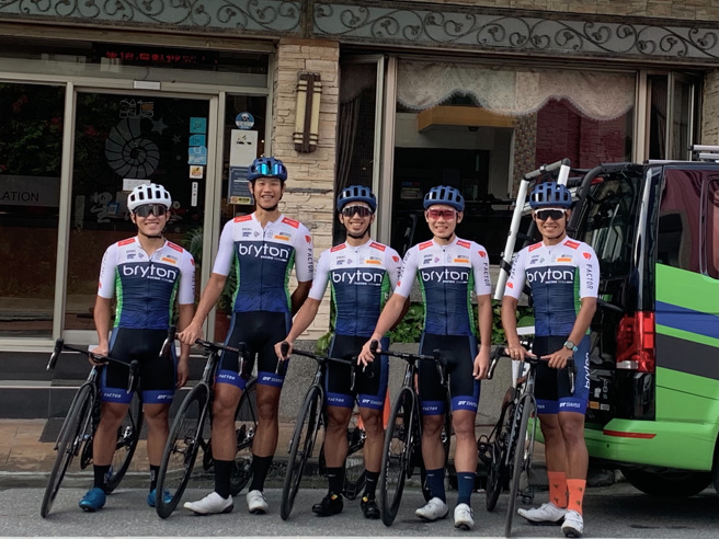 Bryton Racing Team今年男子5战将挑战环花东赛。（Bryton提供）