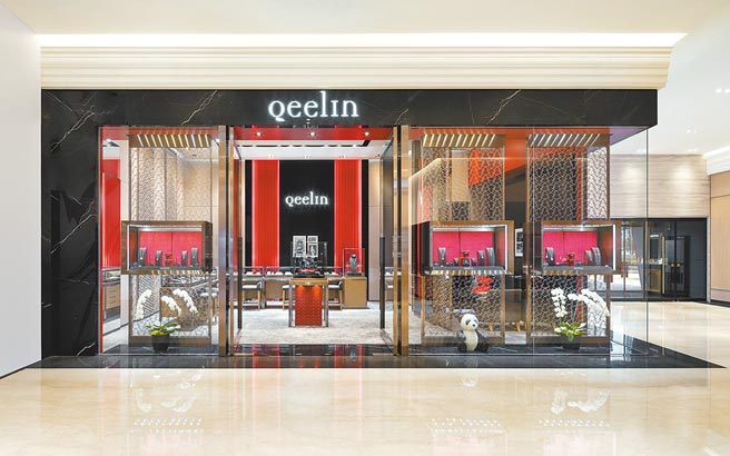 Qeelin位於台北微風南山的旗艦店。（Qeelin提供）
