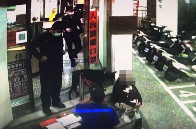 旗津深夜有阿飘？阿北遭长髮女吓破胆衝派出所求救。（警方提供）