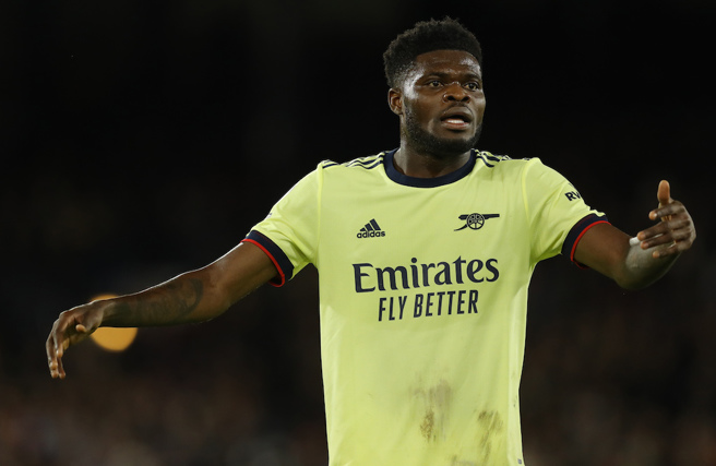 汤玛斯·帕尔特伊 对于兵工厂的防守架构上有重大的稳定作用（图片来源︰达志影像）