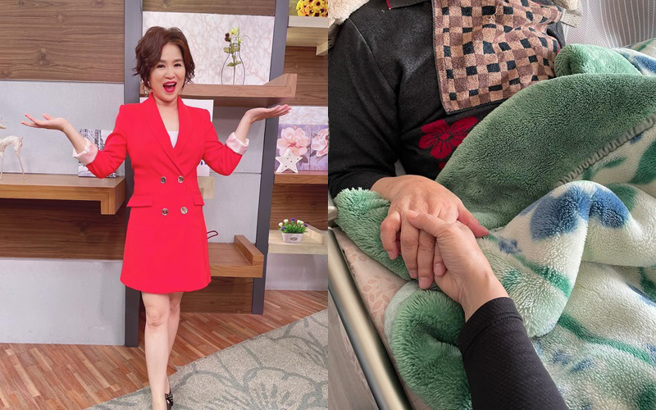 知名主持人杨月娥分享做为照顾者的心路歷程。（图／杨月娥Facebook）