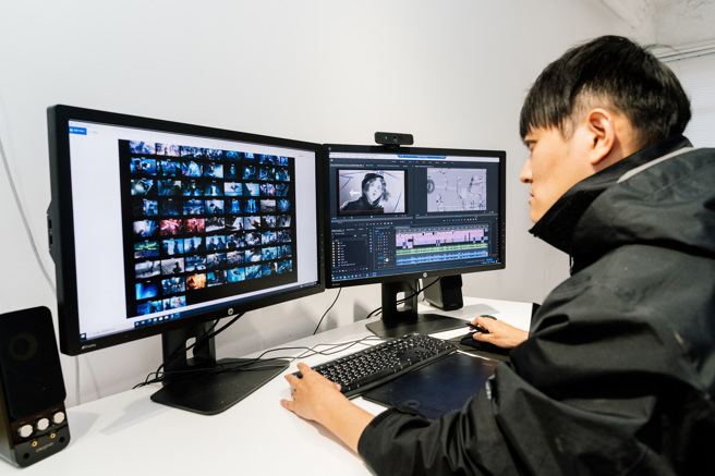 藉由日新月异的电脑绘图科技，3D动画人员将天马行空的创意，具象化呈现在观眾眼前。(摄影／林家贤)