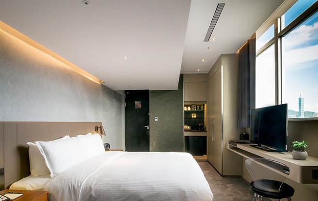 北市中山區有園飯店4日上午9時25分發生火災警報，旅客抱怨業者處理速度過慢。（摘自有園飯店官網）