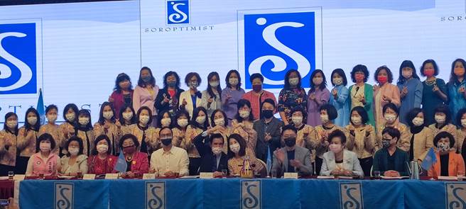 桃園市國際蘭馨交流協會創會暨授證典禮9日舉辦。（賴佑維攝）