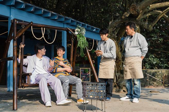 坤达跟陈汉典 被餐厅员工形容为「精致淀粉杀手」。（TVBS提供）