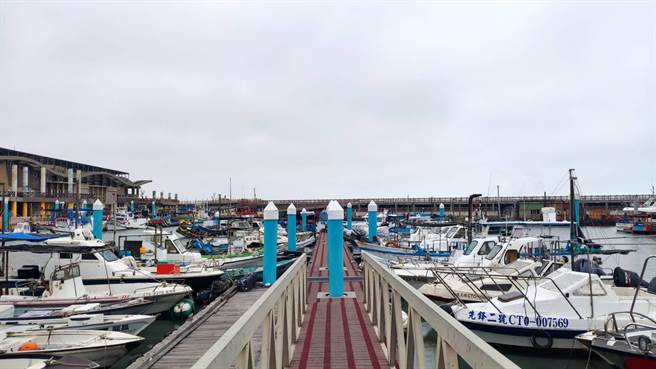 外埔渔港9日发生船难，目前仍有2人失踪，图为外埔渔港示意图，非事故地点。（李京升摄）