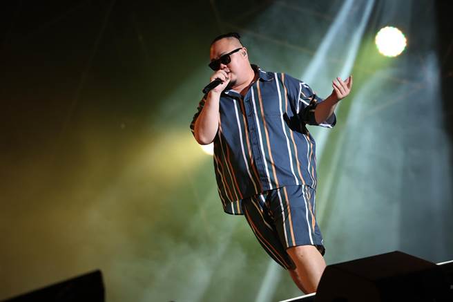 大渊受邀屏东三大日音乐节演出。（屏东县政府提供）