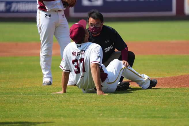乐天桃猿曾仁和。（乐天桃猿提供）