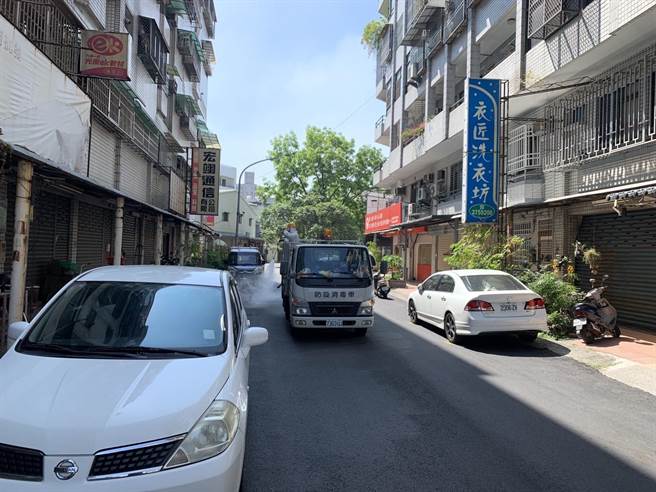 嘉義市今新增6確診個案，相關足跡和活動場域已完成清消。（嘉義市政府提供∕呂妍庭嘉義傳真）