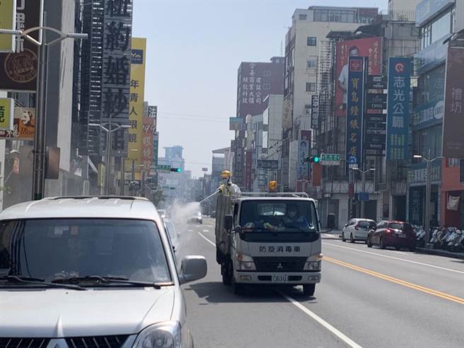 嘉義市今新增6確診個案，相關足跡和活動場域已完成清消。（嘉義市政府提供∕呂妍庭嘉義傳真）