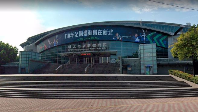 新庄体育馆出现确诊足迹。（翻摄Google Maps）