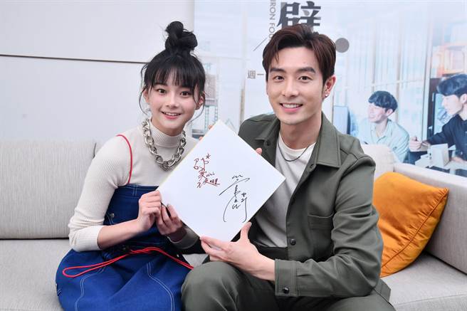 管麟與邵奕玫一起受訪。（LiTV、衛視中文台提供）