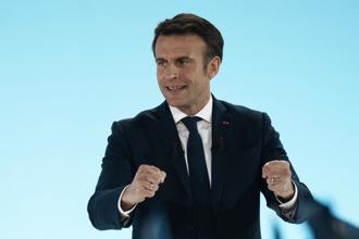 法國總統大選》馬克宏首輪得票贏雷朋5％ 24日第二輪投票再決勝負  