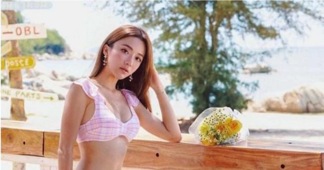 女星陈圣瑜是港姐出身。（图／翻摄自陆网）