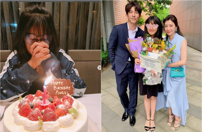 早前贾静雯对大女儿梧桐妹的隐私非常保护，从不让她露脸。(取材自alyssachia IG)