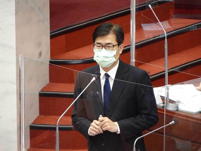 图为高雄市长陈其迈。（曹明正摄）