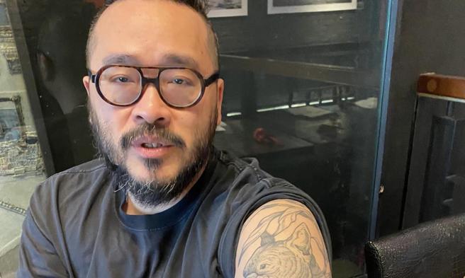 简秀枝》台湾艺术家赴欧发展——自诩切断双脚远飞的野鸽子。（爱传媒提供）