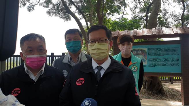 郑文灿指出民进党选对会尚未进一步讨论桃园市长徵召案。(吕筱蝉摄)