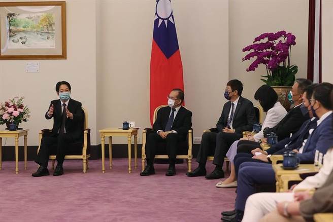 疫情衝击观光，赖清德：政府跟旅游业站在一起。(总统府提供)