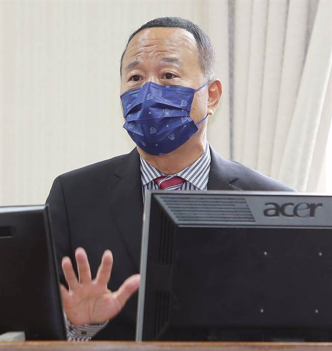 國防部副部長柏鴻輝。（季志翔攝）