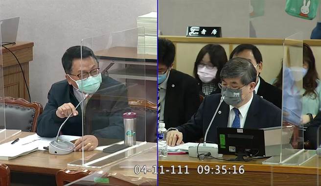 銓敘部長周志宏回應綠委陳歐珀詢問(取自立法院直播畫面)