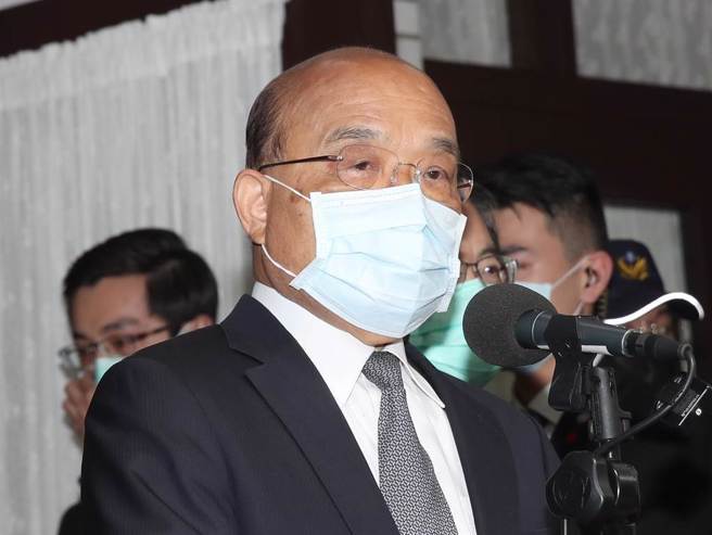 行政院长苏贞昌。（资料照）