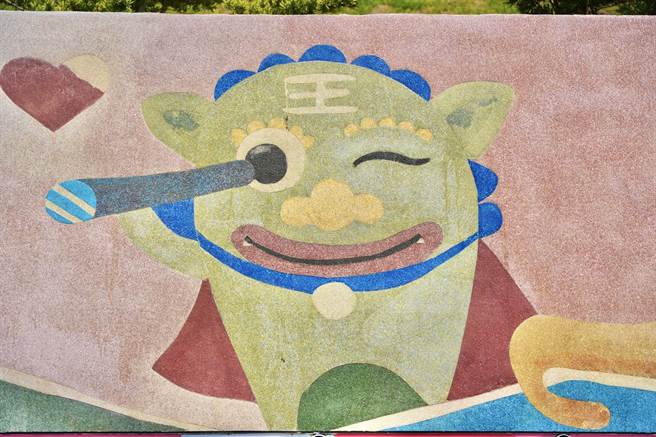 金門「聚落守護神」風獅爺也是金門的特色人文元素。（金湖鎮公所提供）