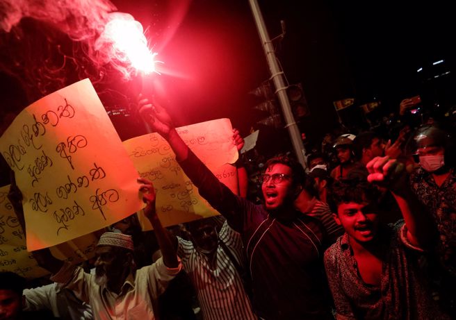 斯里蘭卡正面臨1948年脫離英國獨立以來最痛苦的經濟衰退。(圖／路透社)