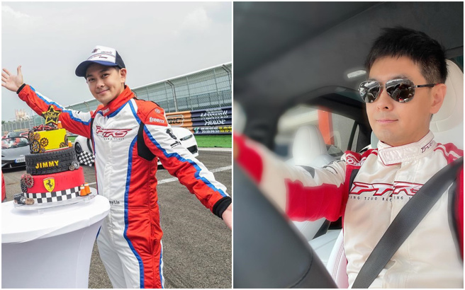 林志颖是赛车迷，拥有多辆超跑。(图／林志颖 IG)