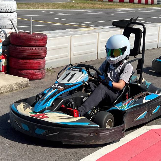 Kimi已经长成一个小大人了。(图／林志颖 IG)