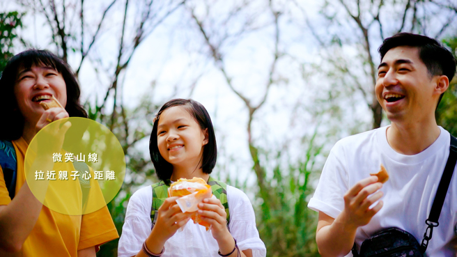 新北微笑山线，拉近亲子心距离（新北市政府观光旅游局提供）