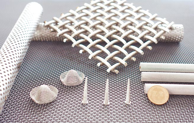 永昇鐵網創新研發能力強，可協助客戶開發各式材質的鐵網製品。圖／業者提供