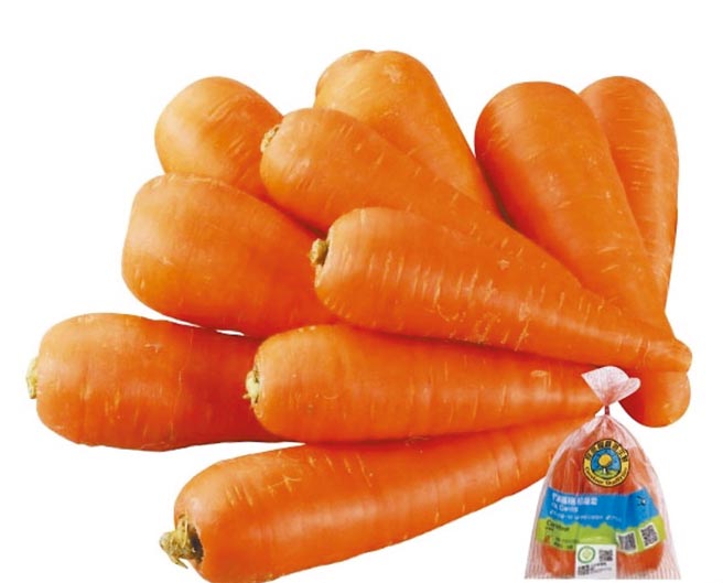 600克萝卜超市价格约落在35至40元。（家乐福提供）