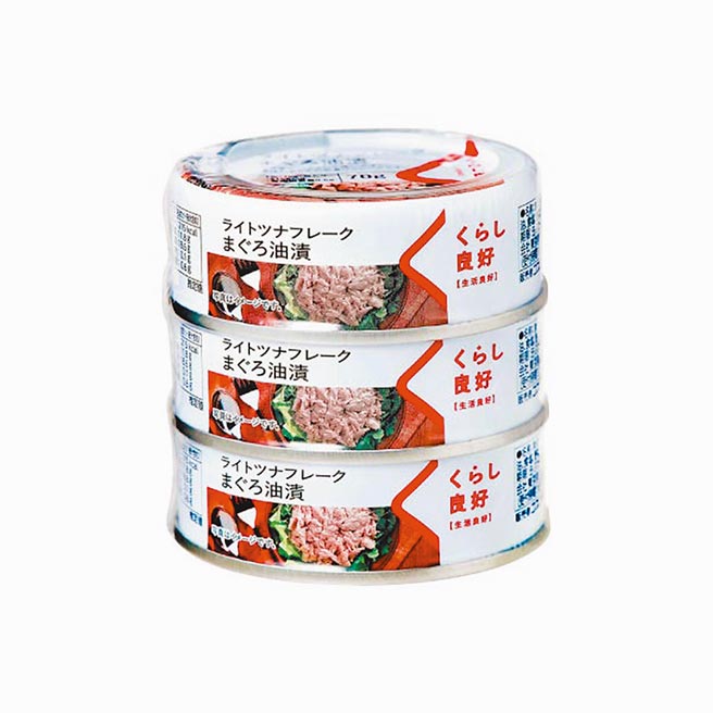 1罐鲔鱼罐头超市价格约落在35至43元。（全联提供）