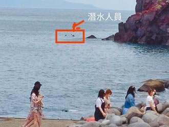 龜山島賞鯨船 險撞海中2研究員