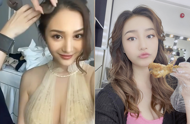 郭奕芯被歌手张敬轩封为当代最漂亮女星。（图／翻摄自ashinaaa IG）