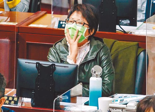 台北市勞動局長陳信瑜風波不斷。（本報資料照片）