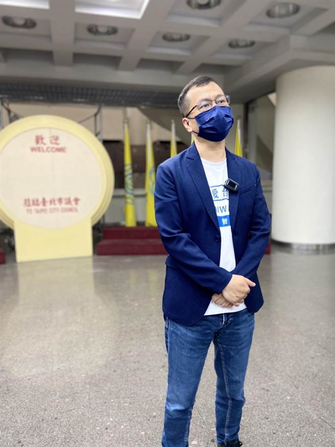 国民党台北市议员。（黄婉婷摄）