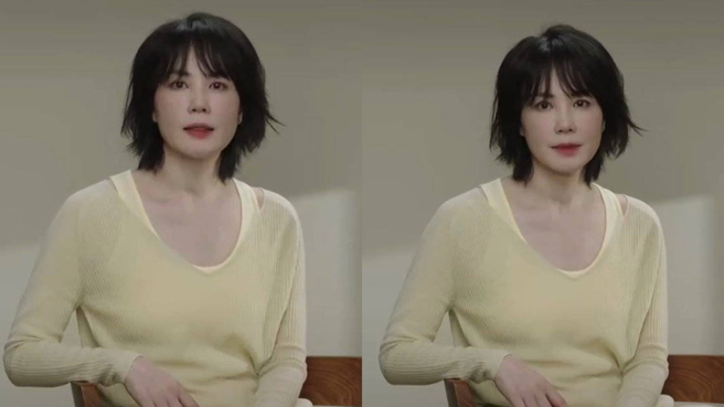 王菲近日替代言的品牌拍摄短片公开近况。（图／微博）