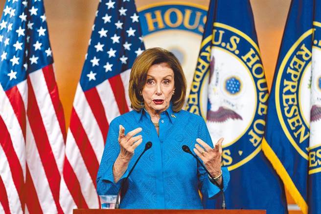 美國聯邦眾議院議長裴洛西。（美聯社）
