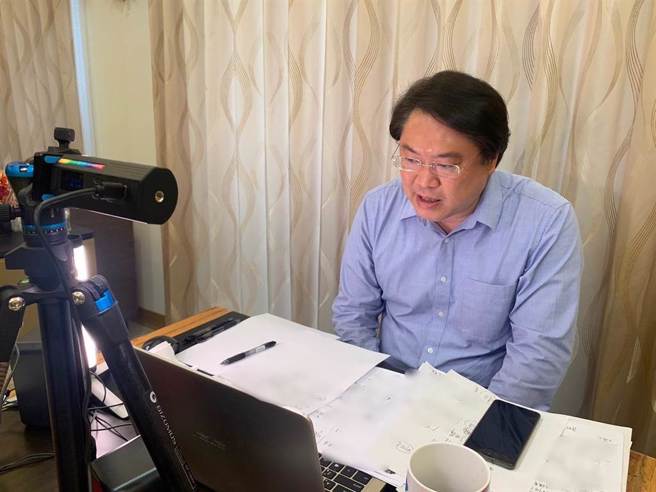 林右昌透露蔡英文对基隆发展支持应是这个原因。（基隆市政府提供／陈敬哲基隆传真）