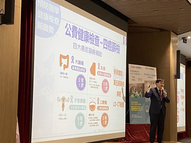 新光医院副院长洪子仁说，台湾现在的疫情跟去年5月完全不一样。（林志成摄）