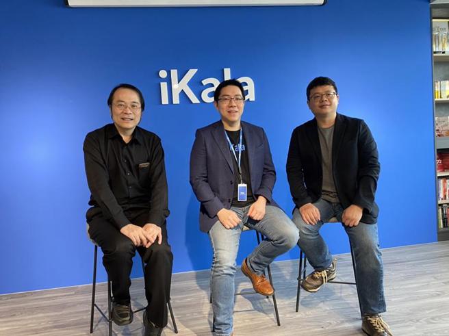（圖左至右為iKala獨立董事簡立峰、iKala共同創辦人暨執行長程世嘉、iKala共同創辦人暨技術長龔師賢。圖／劉季清）