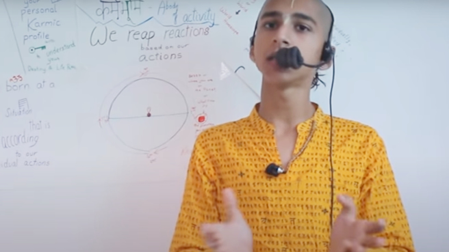 「印度神童」阿南德（Abhigya Anand）。（图／翻摄自YouTube《Conscience》）