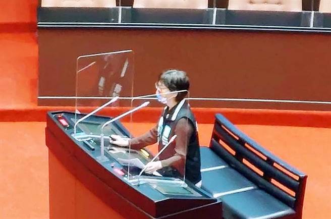 民眾黨立委蔡壁如。（圖片摘自蔡壁如臉書）