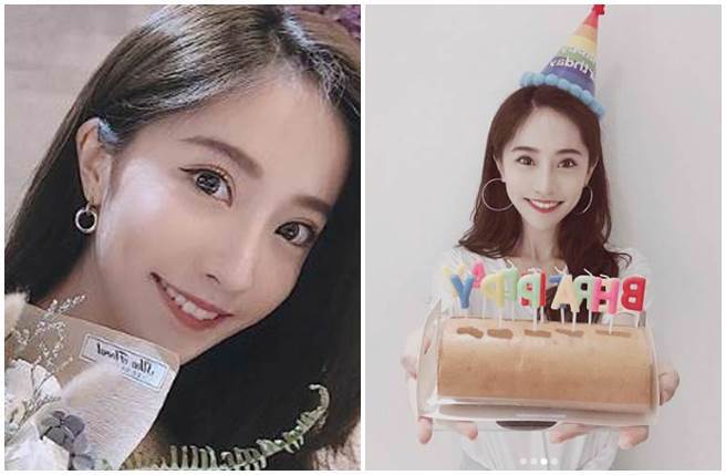 PLG新竹攻城狮球赛中被肉搜的长髮妹，真面目曝光长相甜美。（_kalilil IG）